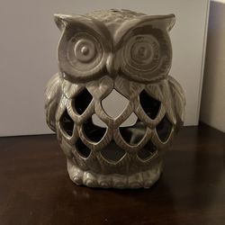 Owl Ceramic Candle Holder