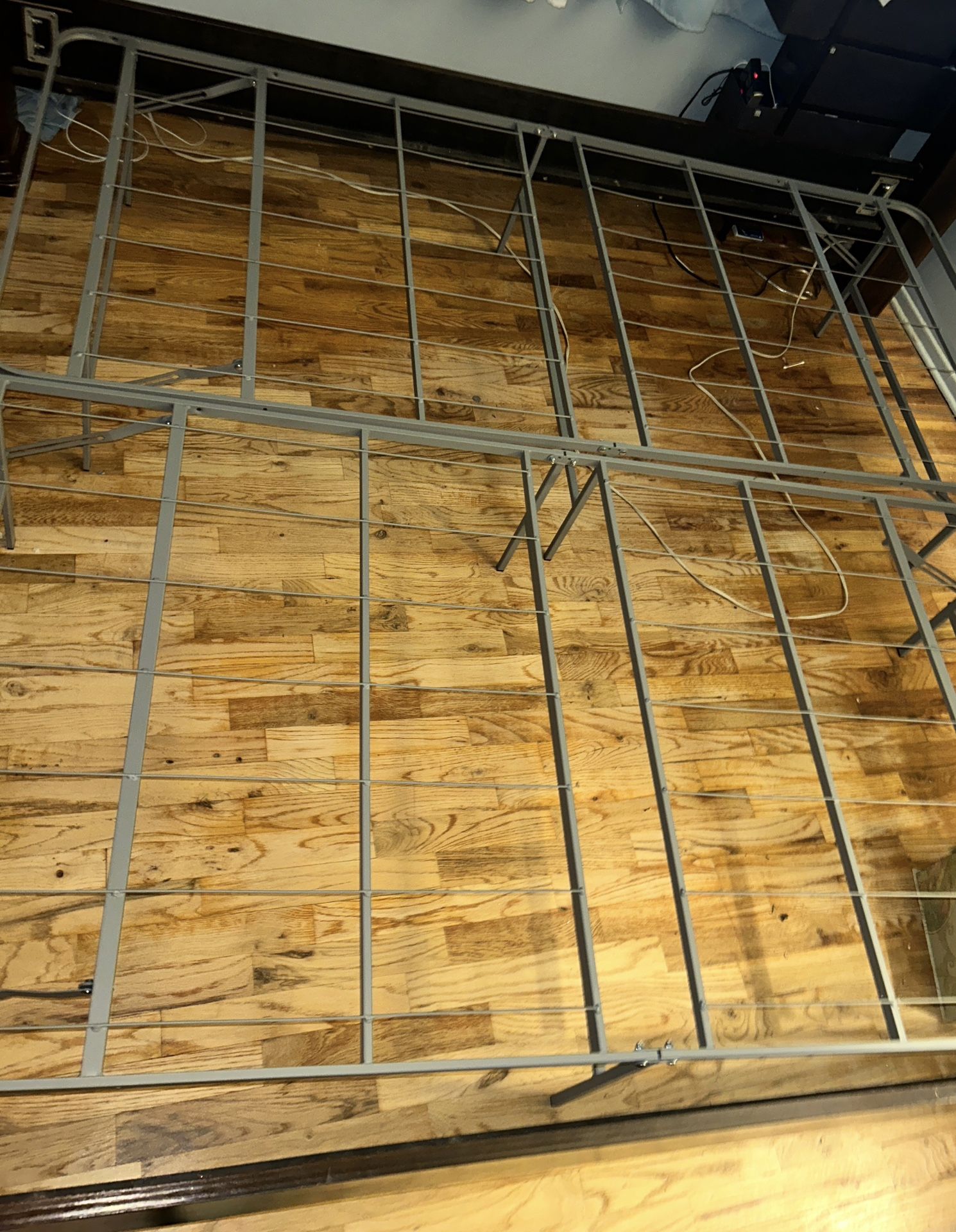 2 piece Metal Bed Frame For King Bed 14 inches