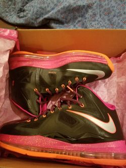 Nike lebron x sz 8