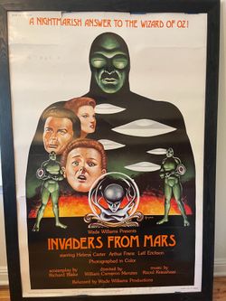 1976 Original Invaders From Mars Movie Poster