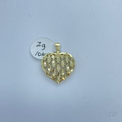 New Gold Heart Pendant