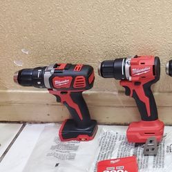 Milwaukee Drill M18 $55 - Milwaukee Drill Brushless M18 $70