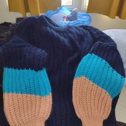 Crotchet Handmade Sweater 