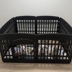Plastic Puppy Pen Cage