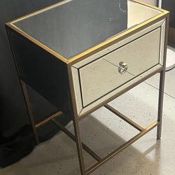 Mirror Side Table 