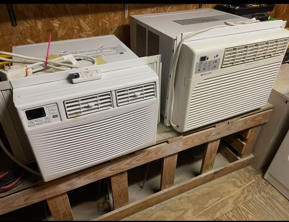 Two 110 Air Conditioners. 