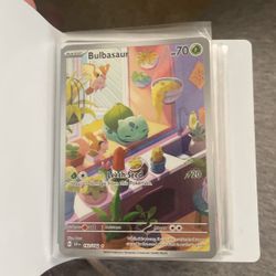 Pokemon Card Bulbasar Full Art