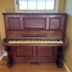 Free 1870 Upright Piano - Delivery Available 