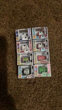Nightmare before christmas itty bitty pops