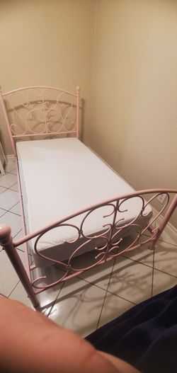 Pink Twin Bed Frame