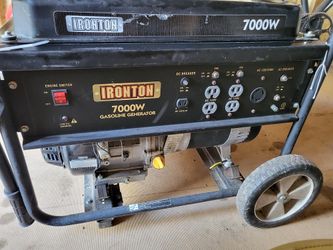 Ironton 7000w Generator