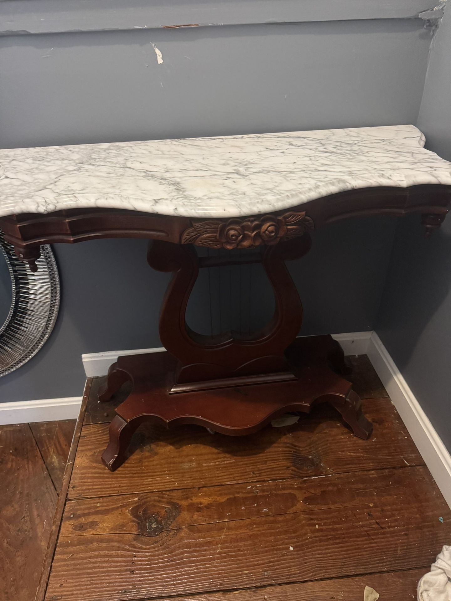 Vintage Marble Console