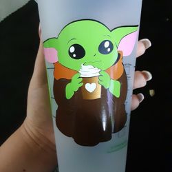 Baby Yoda Cup