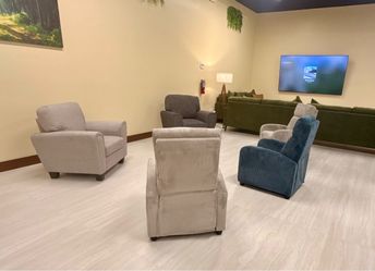 Modern Upholstered Recliner Chair