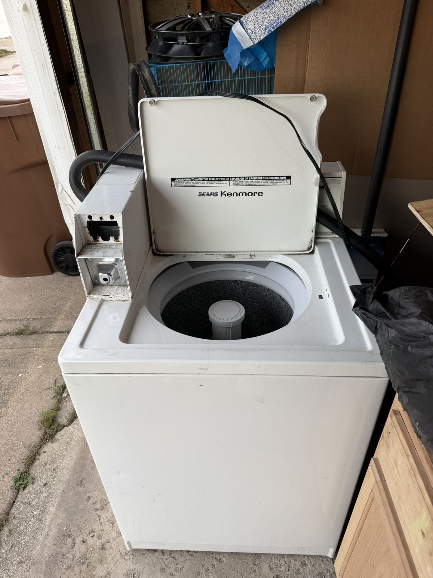 Kenmore Coin Washer