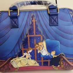 Disney Loungefly Beauty And The Beast Staircase Bag