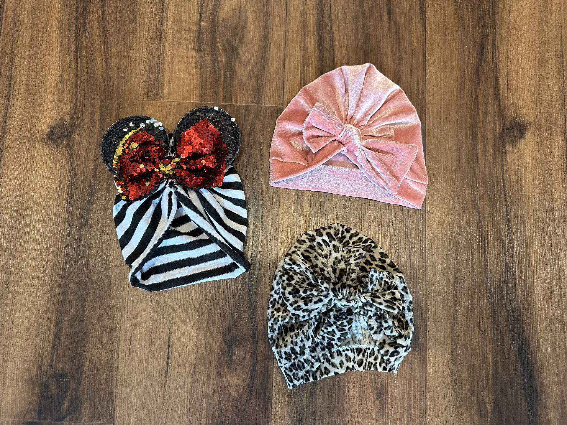 BABY GIRL Trio of Turbans | 0-12 months 
