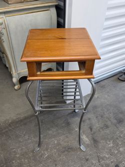 Vintage Rustic Accent Table