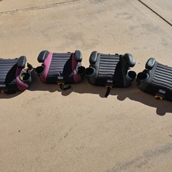 Chicco GoFit Plus Backless Boosters (4) $15 Each