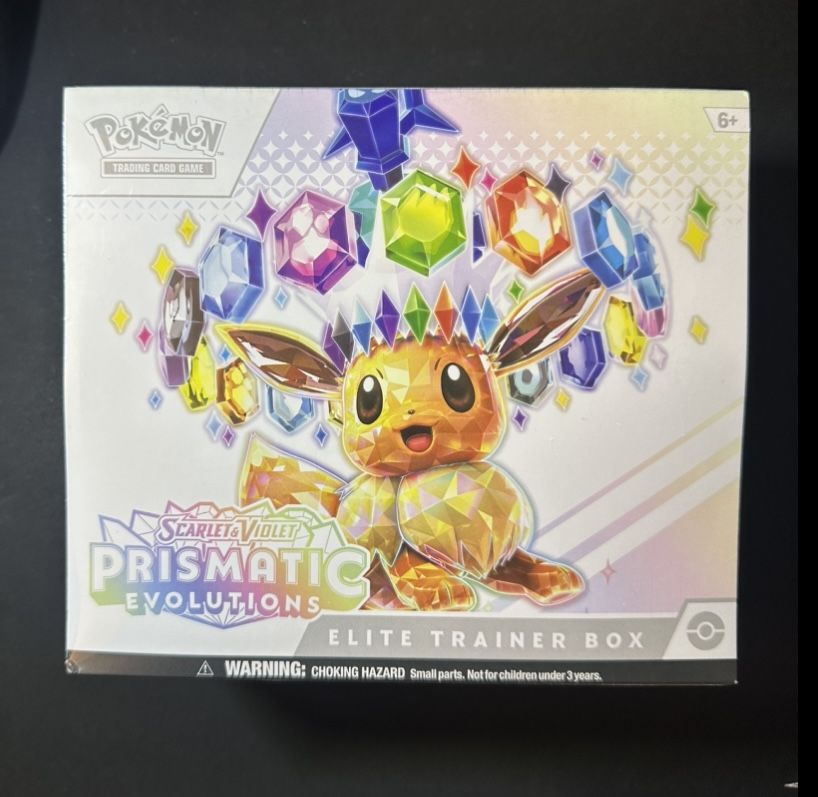 Pokemone Prismatic Evolution ETB