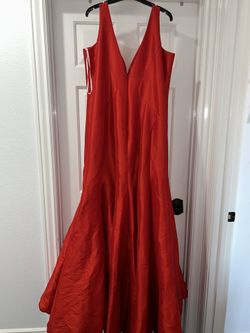 RED FORMAL GOWN