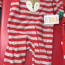 New 3month Soft, Holiday Blanket Sleeper