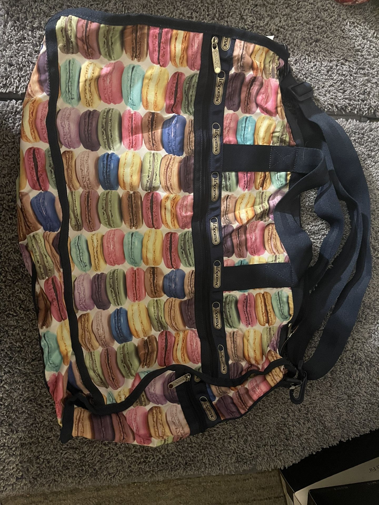 LeSportsac Large Weekender Handbag (Macaroons)
