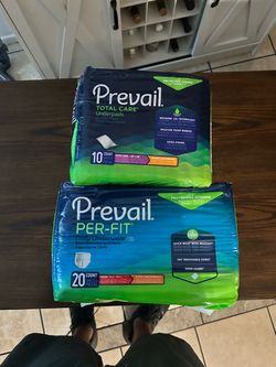 Prevail Underpads and Daily Underwear size Medium Bundle