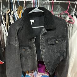 crop jean jacket 