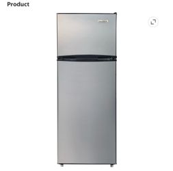 Frigidaire Top-Freezer Refrigerator Stainless Steel