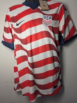 Nike USA Soccer Jersey 🇺🇸 Red White Stripes Player Version L/XL