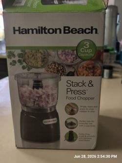 Hamilton Beach 3 quart mini chopper