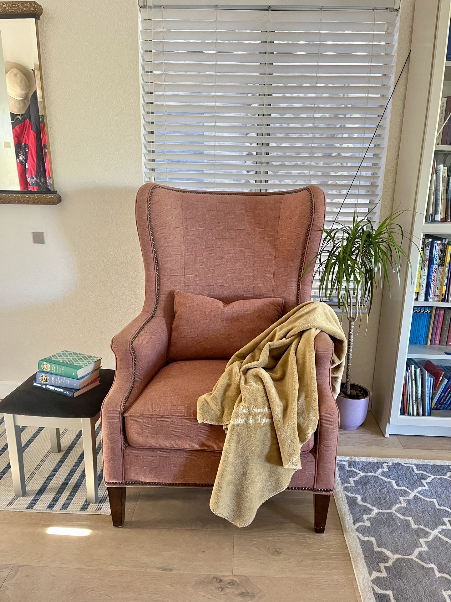 High Quality Wingback Chair Like New 