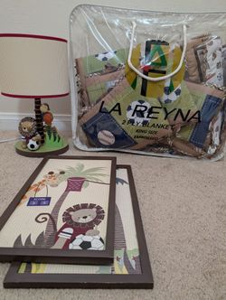 Baby crib set: Sports/ Animal