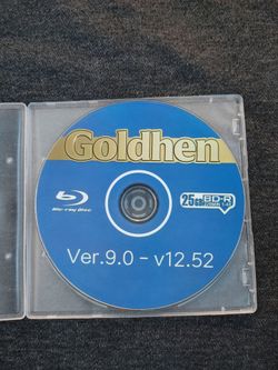 PlayStation 4 Goldhen Blu-Ray Disc (Ver. 9.0 - 12.52)