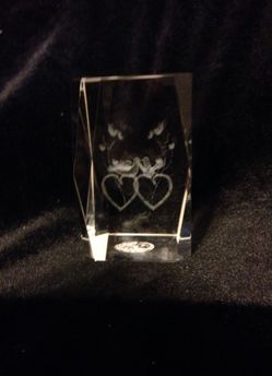 Etched Paperweight