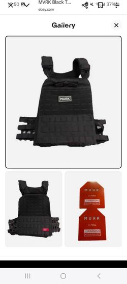 MVRK 10LB TACTICAL WEIGHTED VEST $100