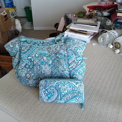 Vera Bradley Purse And Wallet