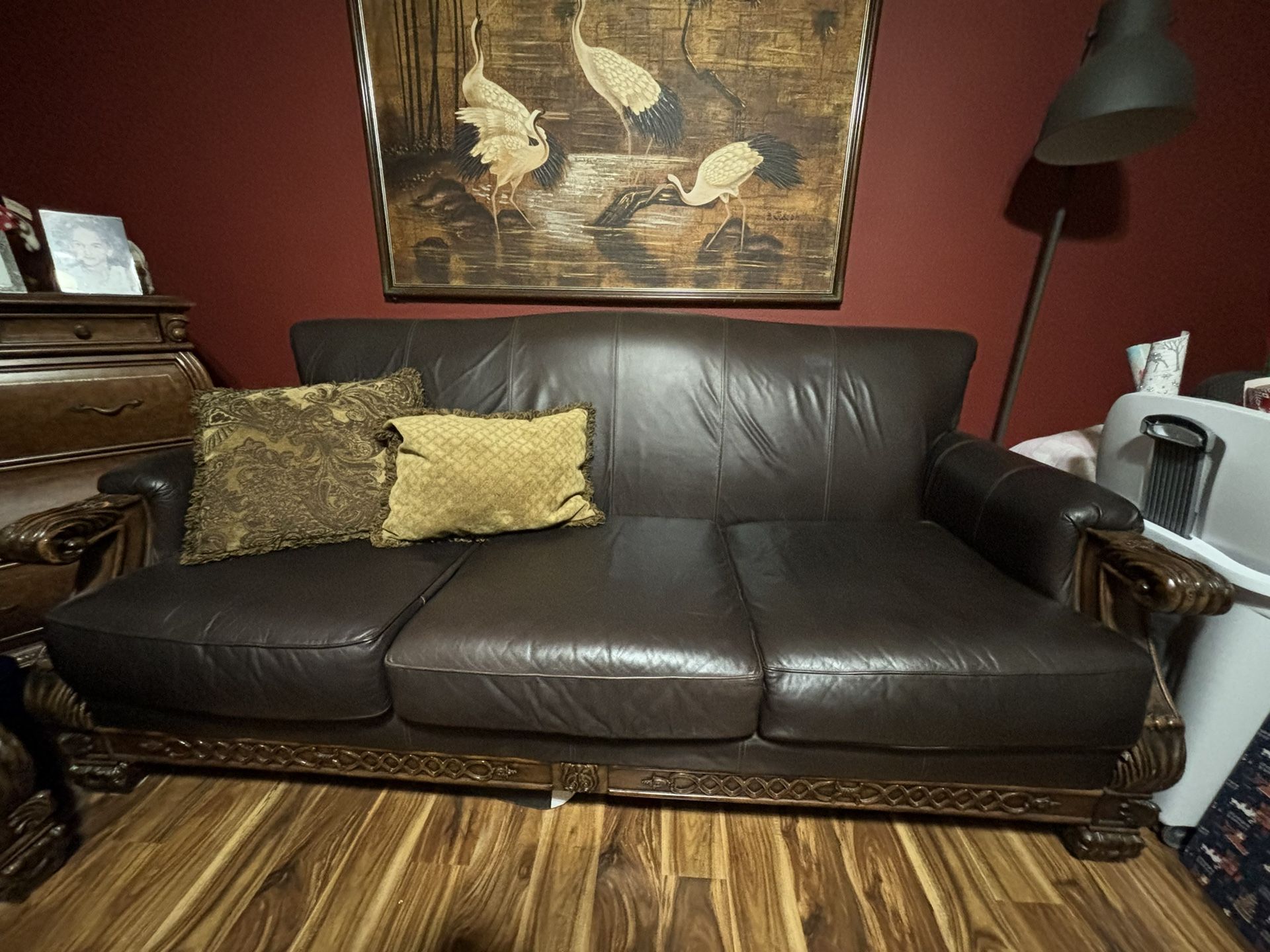 Comfy Rustic 2 Sofa Set