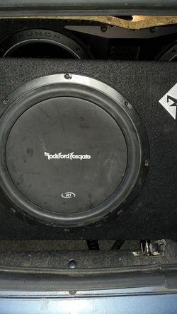 12" Enclosed subwoofer 75 odo