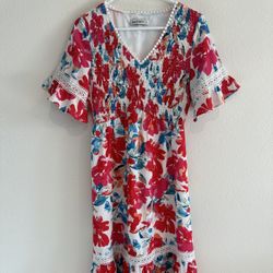 Grace Karin Floral Dress