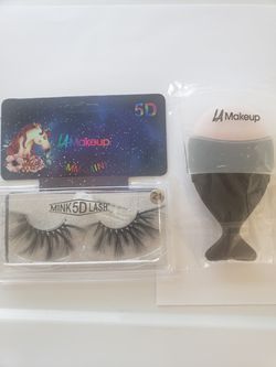 beuty bundle. single multifunction makeup brush 25mm mink dramatic lashes
