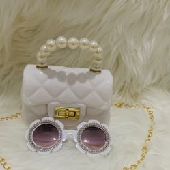 Crossbody Bag And Sunglass For Girl 