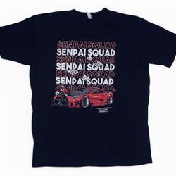 Tokyo Exclusive Senpai Squad Anime X-LARGE Limited Release “The Rise From Nothing But A Vision” XL 🌟    #SenpaiSquad #Senpai #anime #Japanesecar #vin