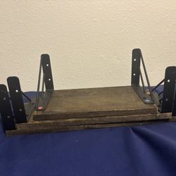Three Wooden Shelves 