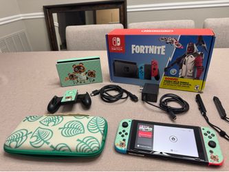 Nintendo Switch - Neon Blue / Red