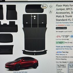 Floor Mats For 2026 Model y