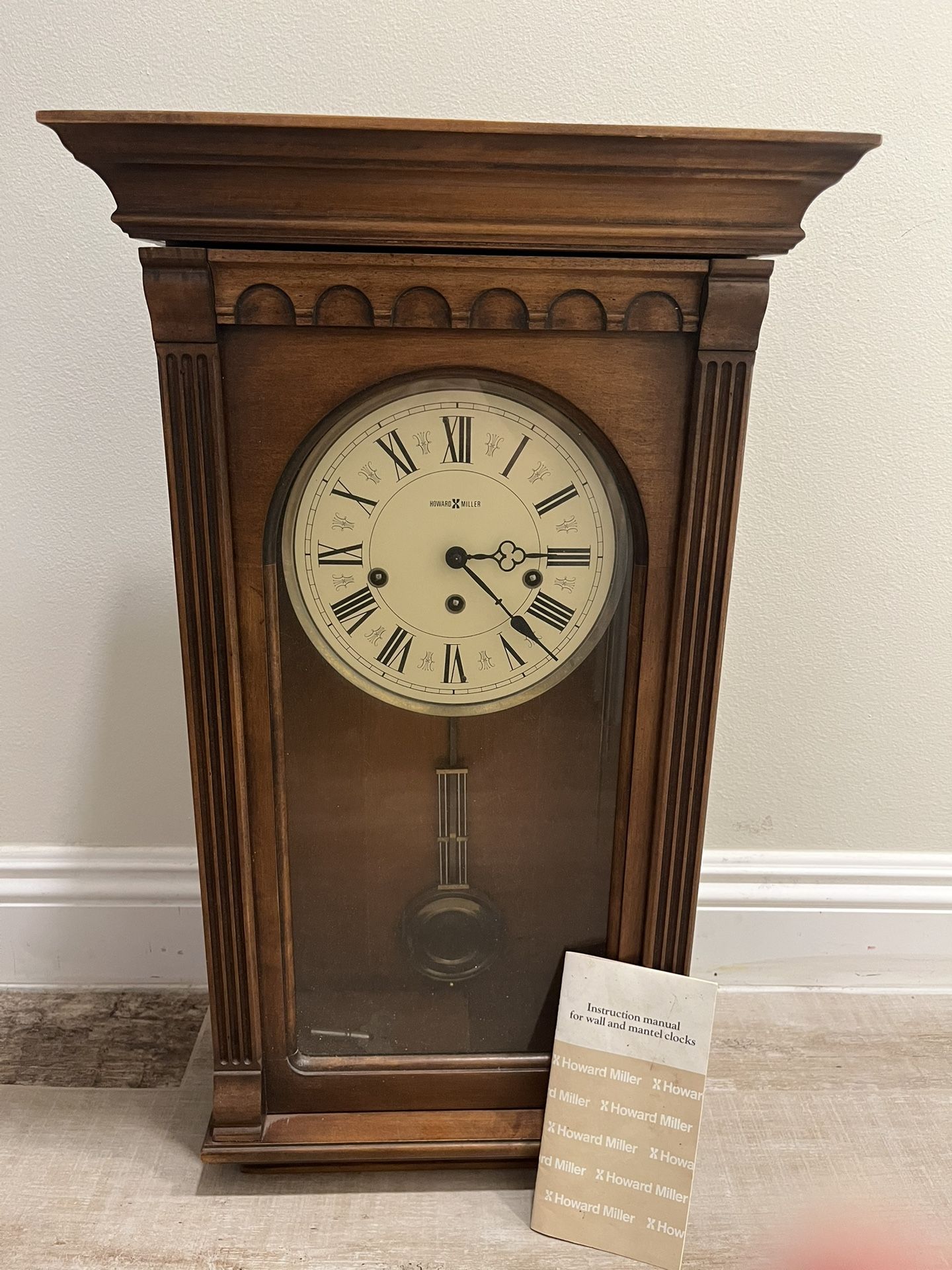 Howard Miller Alcott Mechanical Westminster Wall Clock 613-229