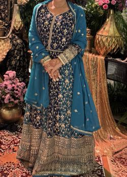 India Dresses From A Wedding/like New!!!