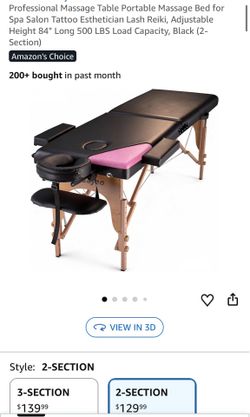 Spa table